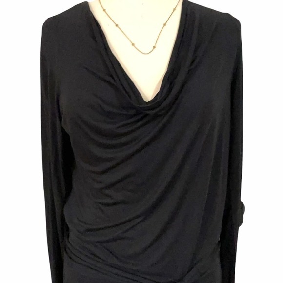 NWT Haute Hippie Draped Front Low Back Dress SZ L MSRP $395 - Picture 3 of 9